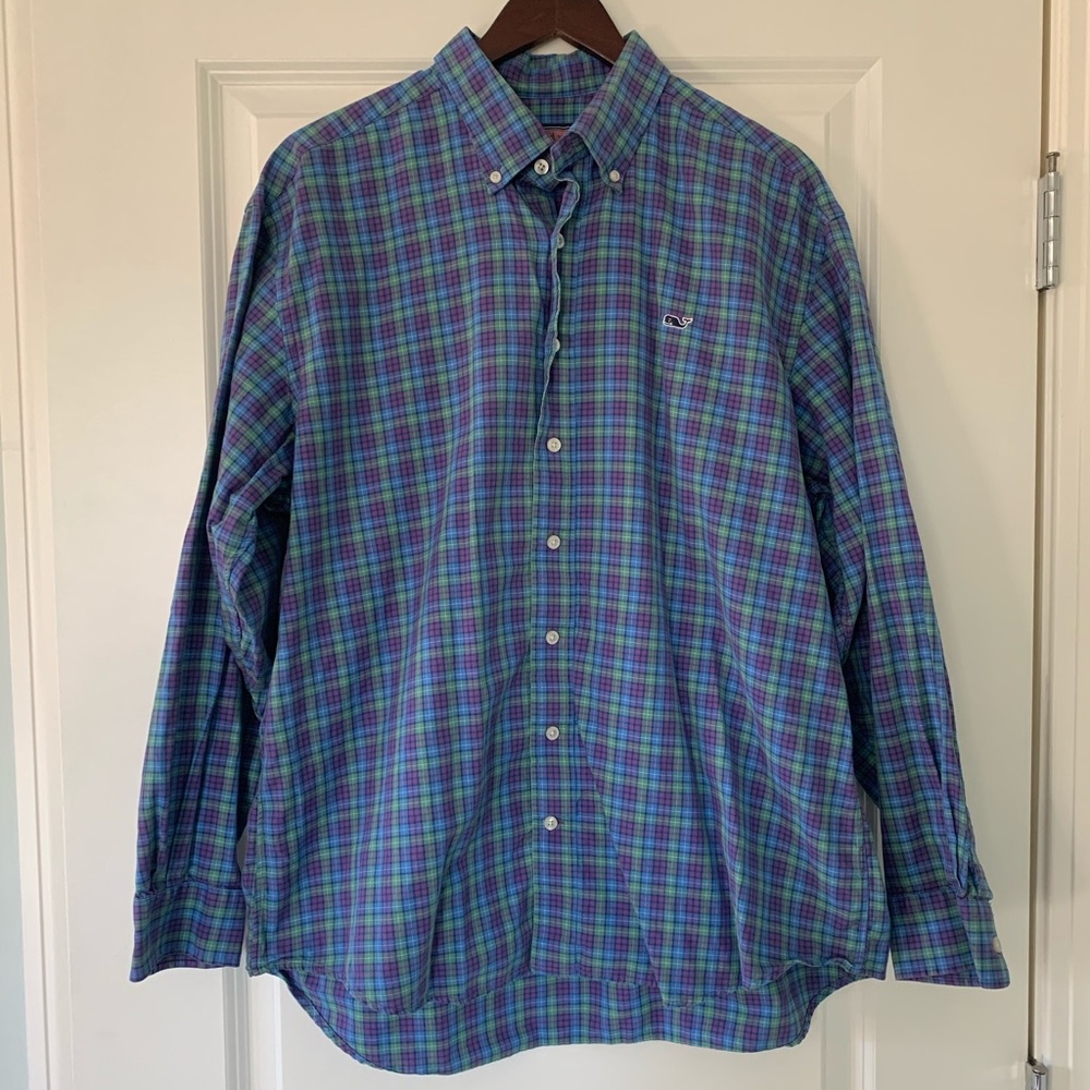 Vineyard Vines Whale Button Down Shirt